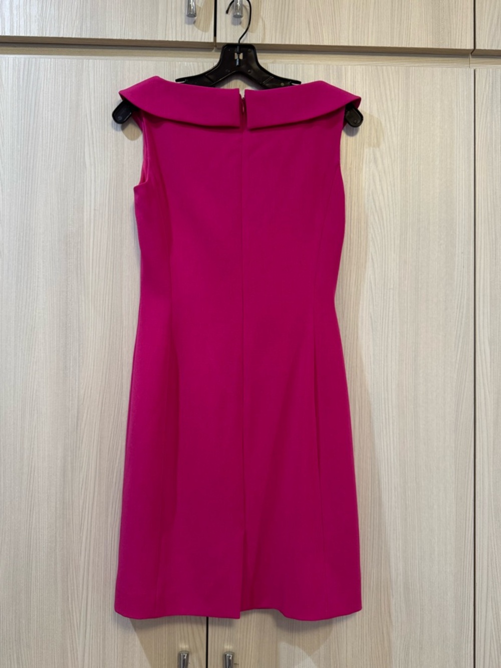 Tahari ASL Hot Pink Sheath Dress – Size 2P - Picture 3 of 6